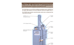 CTI In-Drum Compactors CTI8040- Brochure