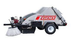 Victory Sweepers - Model T 600 - Trailer Mounted Mechanical Sweeper