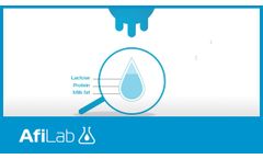 Afimilk - AfiLab - in-Line, real-time milk analyzer - Video