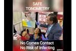 SAFE #Tonometry - IOP THROUGH EYELID - No Cornea Contact - No Risk of Infecting - Video