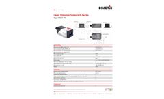 Dimetix - Model DBN-50-050 - Laser Distance Sensor Datasheet