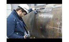 A1550 IntroVisor - TFM Ultrasonic Phased Array Flaw Detector Using Multi-SAFT Technology - Video