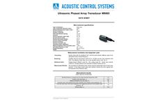 ACS - Model M9060 - Longitudinal Wave Phased Array Transducer - Brochure