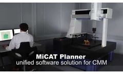 MiCAT Planner | CMM Part Programming Made Easy - Video
