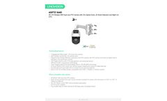 LINOVISION - Model 4GPTZ 544D - 4G LTE Wireless 4MP Dual-Lens PTZ Camera - Brochure