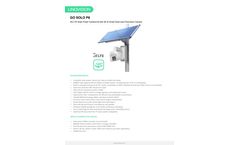 LINOVISION - Model GO SOLO P8 - 4G LTE Solar Power Camera Kit  - Datasheet