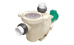 Natural Current SunRay - .05HP Hybrid Solar Powered Variable Speed Pool Pump - Beige Color
