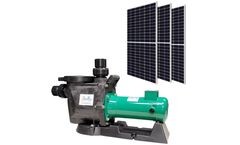 Natural Current SunRay - Model SolFlo1 - 1HP Solar Pool Pump