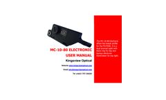 MC-10-80 Electronic - Data Sheet