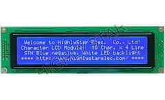 Highlystar - Model HSC-40045V9 - Character LCD Module