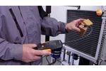 Leakage detection in refrigeration systems with the testo 316-3 | Be sure. Testo - Video