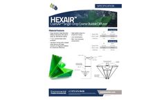EDI - Model CoarsAir - HexAir - Single-Drop Coarse Bubble Diffuser System - Brochure