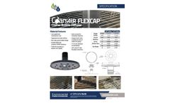EDI - Model CoarsAir - FlexCap - Coarse Bubble Diffuser - Brochure