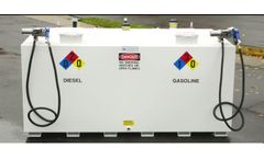 Safe-T-Tank - Model LS-250-SPB-2DAC-250-SPB-4DAC - Combination Storage and Collection Tanks