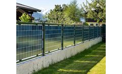 Next2Sun - Solar Fence – Vertical Bifacial PV System