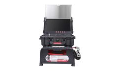 QYTeco - Model 13.3inch 29mm1080P - 150° Wide Angle Self-Leveling and 512HZ Sonde for Tube Inspection Security Camera System