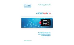 Cane - Model CRONO PAR 4-20 - Infusion Pumps - Brochure