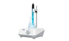 Infitek - Model MGS-EcoS - Square Plate Magnetic Stirrer With Electrode Holder