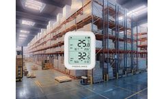 Bluetooth temperature humidity data logger for warehousing
