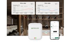 Remote monitoring of real-time temperature recorder for storage