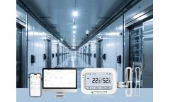 Real-time temperature data logger for medical refrigerators