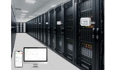 Real-time temperature monitoring system for data centers