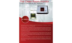 ACE Instruments - Model AI-CRM3-1-1 - Clean Room Monitor with external Sensor Datasheet