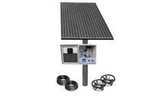 US-Solar - Model SD-2-PM - Single Panel Solar Aerator
