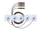 Med-Dyne - Radiolucent Cloth Prewired Hydrogel Electrode 1.5? Diameter