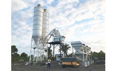 Aimix - Model AJ-50 - Stationary Concrete Batching Plant