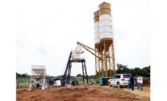 Aimix - Model AJ-35 - Stationary Concrete Batching Plants