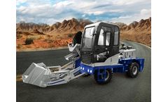 Aimix - Model AS-1.2 - Mini Scale Self Loading Concrete Mixer