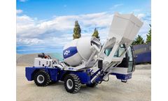 Aimix - Model AS-1.8 - Mini Scale Self Loading Concrete Mixer