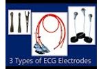 3 Electrode Types for Snap Style ECG Leads - Video