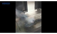 Laser Cut-On-The-Fly for Thick Mylar and Foams - Video