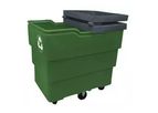 Fibertech - Model RC38 - Commercial Recycling Carts & Bins