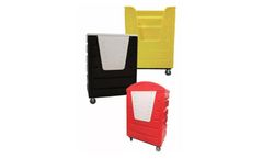 Fibertech - Model F-LT67 - Rolling Laundry Trucks