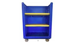 Fibertech Plastics - Model F-LT90 - Laundry Trucks