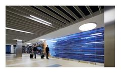 Rockfon Intaline - Round Base Metal Baffle Ceilings