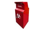 Securr - Model CE138ADA-S - ADA Compliant Outdoor Sharps Disposal Bin, 38 Gallons