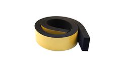Seashore - Neoprene Rubber Black Self-Adhesive Sponge Strip