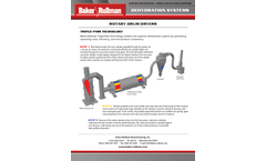Baker-Rullman - Model SD45-12 - Mobile Rotary Dryer - Datasheet