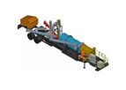 Baker-Rullman - Model SD45-12 - Mobile Rotary Dryer
