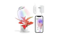 Diivoo - Bluetooth LED Growing Lamp For Small Herb Garden