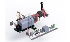 EPCB - Chain Grate Water Tube Coal Fired Hot Water Boiler