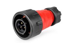 Linko - Model YM-24 - 3 Pin Plastic Circular Single Hole Waterproof Aviation Plug Connector