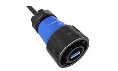 Linko - Model YM-24-USB3.0 - Plastic Waterproof Aviation Plug and Socket Industrial Data Connector