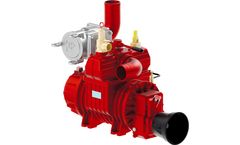 Battioni Pagani - Model STAR 60 - 72 - 84 - Air Cooled Rotary Vanes Vacuum/Pressure Pump