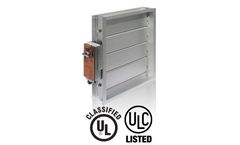 Tamco - Model Series 1000 SM - UL/ULC Approved Two-Position Smoke Damper