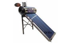 Qiruite - Model CPHS-58 - 150L-360L Compact Pre-Heated Coil Pressurized All Stainless Steel Solar Water Heater